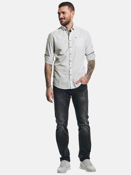 emilio adani Herren Hemd langarm Weiß 31226 emilio adani Herren Hemd langarm Weiß 31226