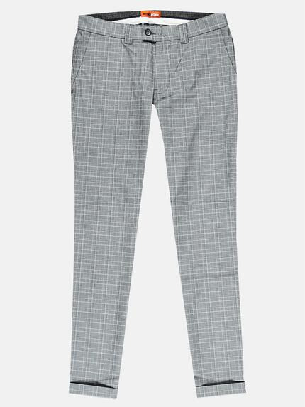 emilio adani Herren modische Chino im Dessin Grau 29265 emilio adani Herren modische Chino im Dessin Grau 29265