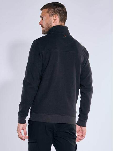 emilio adani Herren Sweatjacke strukturiert Schwarz 39816 emilio adani Herren Sweatjacke strukturiert Schwarz 39816