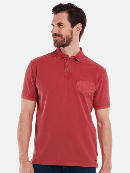 engbers Herren Polo-Shirt regular Signalrot 35069 engbers Herren Polo-Shirt regular Signalrot 35069