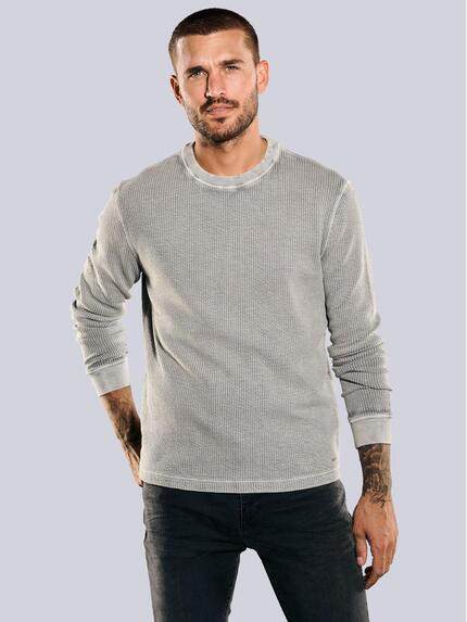 emilio adani Sweatshirt uni Silbergrau
