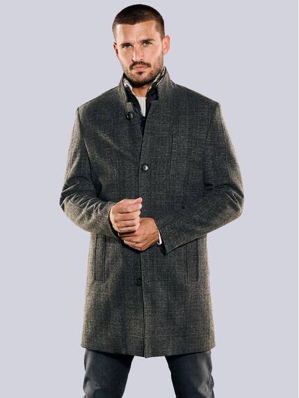 emilio adani Mantel slim fit Anthrazit