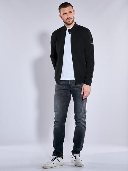emilio adani Herren Strickjacke Grau 36353 emilio adani Herren Strickjacke Grau 36353