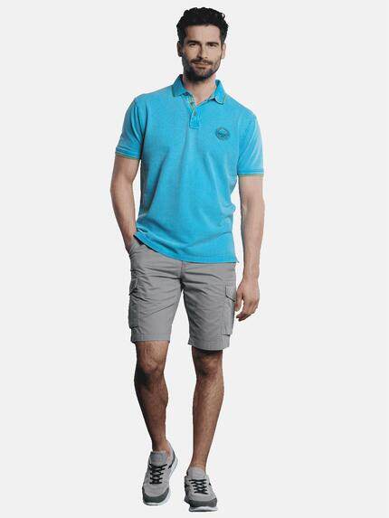 engbers Herren Poloshirt sportiv Blautuerkis 31657 engbers Herren Poloshirt sportiv Blautuerkis 31657