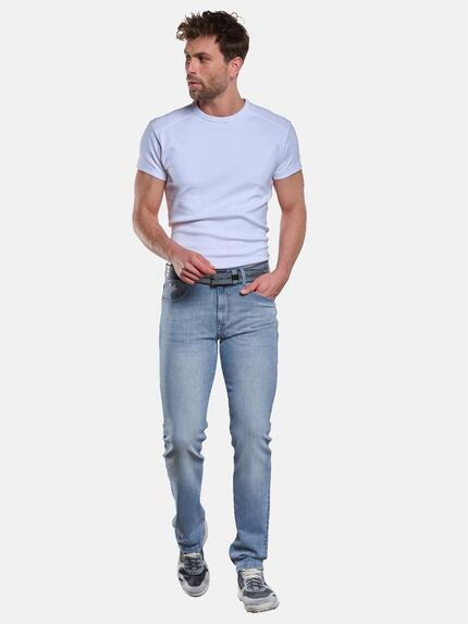 engbers Herren Jeans 5-Pocket Superstretch Hellblau 33151 engbers Herren Jeans 5-Pocket Superstretch Hellblau 33151