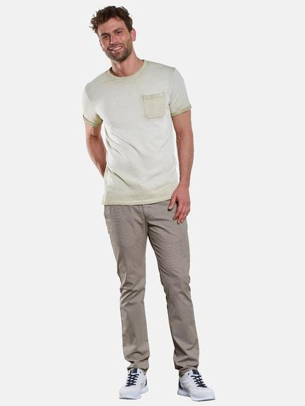 ENGBERS GERMANY Herren T-Shirt Rundhals Beige 33104 ENGBERS GERMANY Herren T-Shirt Rundhals Beige 33104