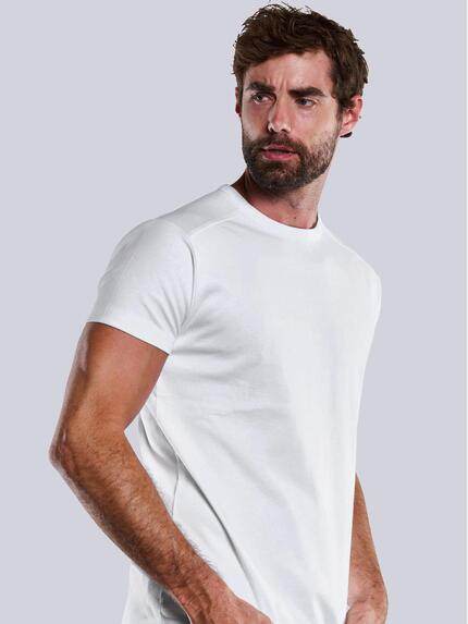 engbers Herren Basic-Shirt "My Favorite" organic Weiß 34376 engbers Herren Basic-Shirt "My Favorite" organic Weiß 34376