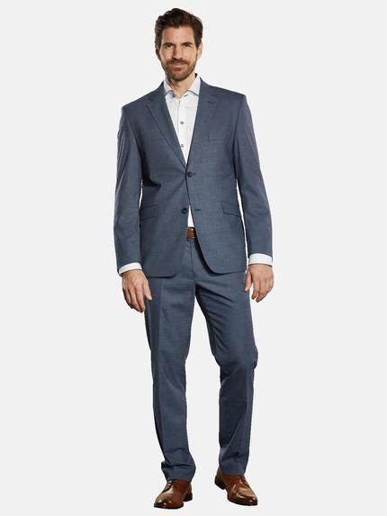 engbers Herren Anzug-Sakko slim fit Mittelblau 34612