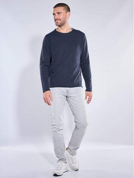 emilio adani Herren Rundhals Shirt Saphirblau 40426 emilio adani Herren Rundhals Shirt Saphirblau 40426