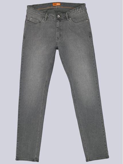 emilio adani Herren Jeans-5-Pocket Superstretch Oliv 39449