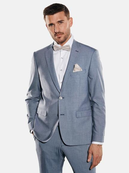 emilio adani Anzug-Sakko slim fit Mittelblau