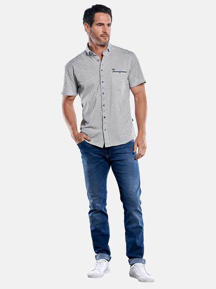 engbers Herren Super softes Piqué Halbarmhemd Dunkelgrau 29882 engbers Herren Super softes Piqué Halbarmhemd Dunkelgrau 29882