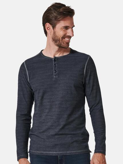 engbers Herren Langarm-Shirt uni Blau 35313 engbers Herren Langarm-Shirt uni Blau 35313