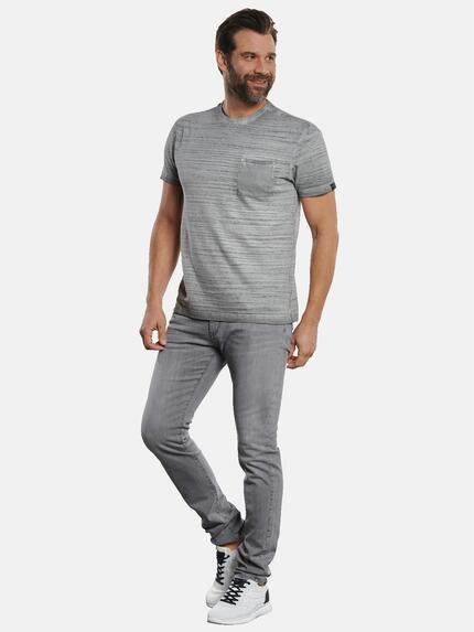 engbers Herren T-Shirt Rundhals Silbergrau 32697 engbers Herren T-Shirt Rundhals Silbergrau 32697