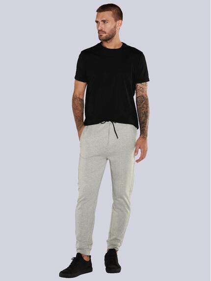 emilio adani Herren Sweathose uni Grau 36111