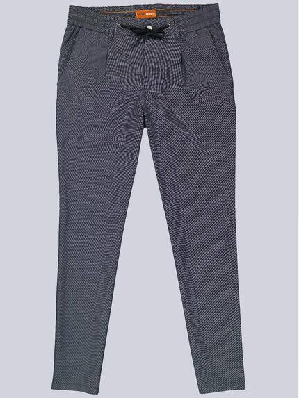 emilio adani Herren Chino mit softem Warengriff Marineblau 40109