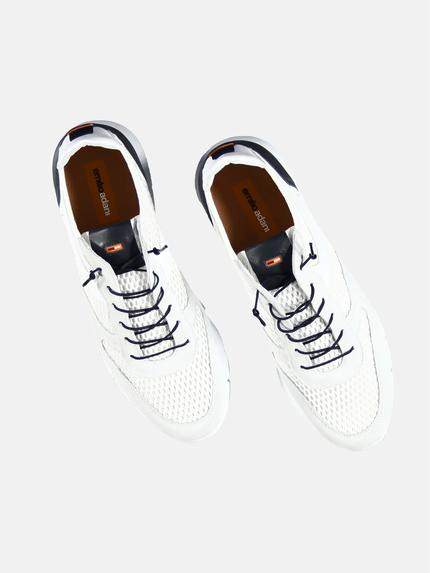 emilio adani Herren modischer Active-Sneaker mit gedämpfter Außensohle Weiß 29449 emilio adani Herren modischer Active-Sneaker mit gedämpfter Außensohle Weiß 29449