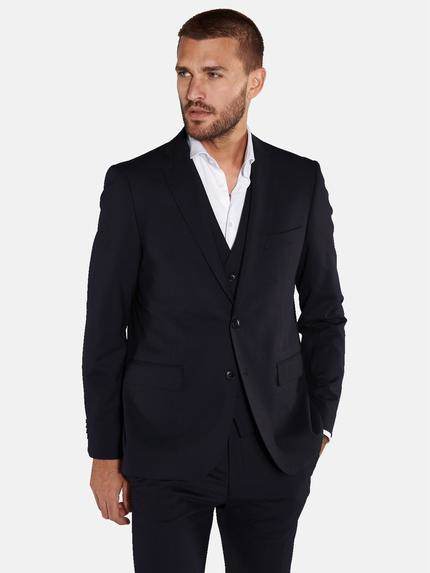 emilio adani Anzug-Sakko slim fit Saphirblau