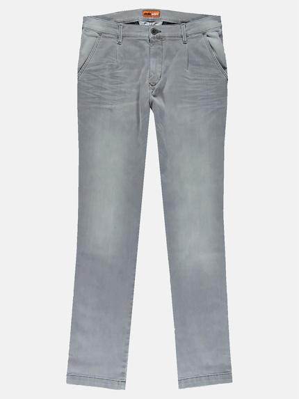 emilio adani Herren Innovative Denim Chino Grau 31344