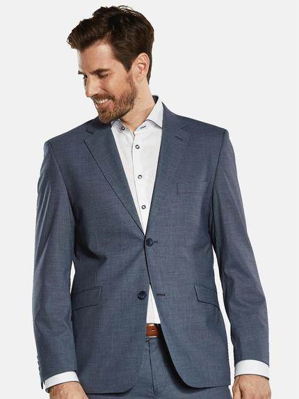 engbers Herren Anzug-Sakko slim fit Mittelblau 34612