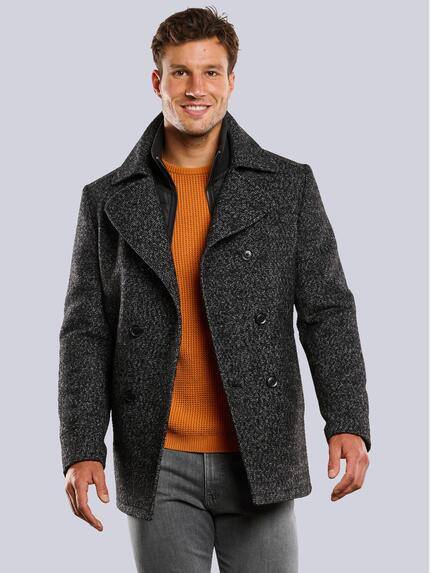 engbers Jacke mit heraustrennbarem Inlet Anthrazit