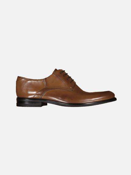 engbers Halbschuh aus Leder Braun