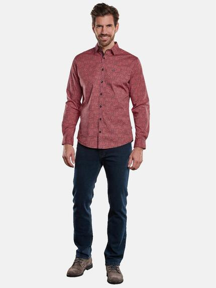 engbers Herren Hemd langarm Tomatenrot 34079 engbers Herren Hemd langarm Tomatenrot 34079