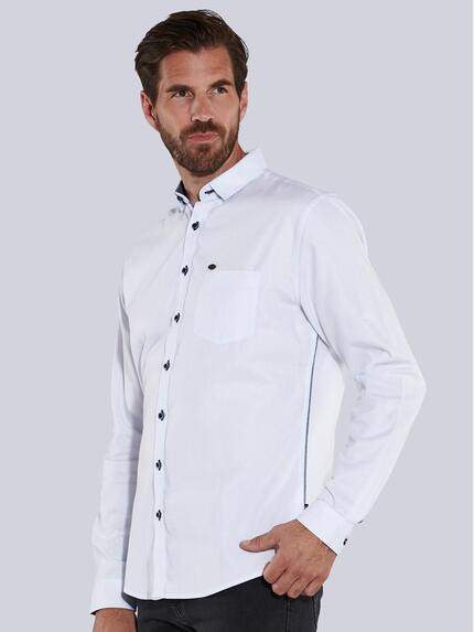 engbers Herren Hemd uni Blau 35784 engbers Herren Hemd uni Blau 35784