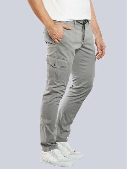 engbers Cargo-Hose mit Tunnelzug Grau