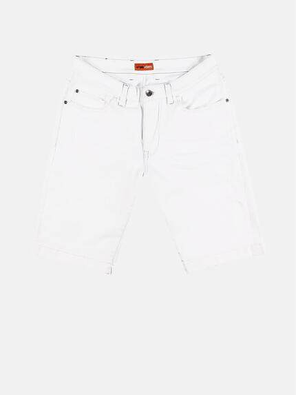 emilio adani Herren Weiße Denim Short mit modischen Destroys Weiß 29858 emilio adani Herren Weiße Denim Short mit modischen Destroys Weiß 29858