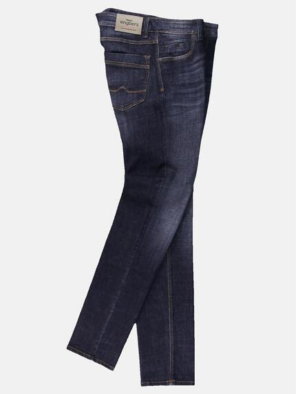 engbers Herren Jeans 5-Pocket Superstretch Indigoblau 31452