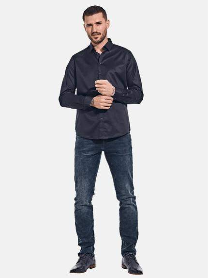 emilio adani Herren Hemd "My Favorite" Schwarz 32802