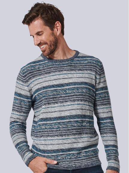 engbers Herren Pullover regular Blau 35210 engbers Herren Pullover regular Blau 35210
