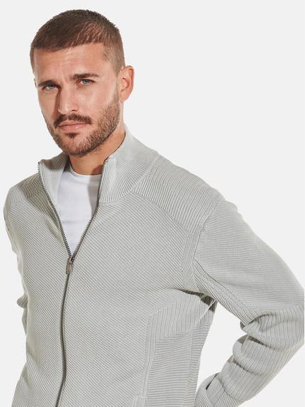 emilio adani Herren Strickjacke gemustert Grau 31800 emilio adani Herren Strickjacke gemustert Grau 31800
