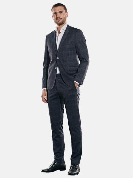 emilio adani Herren Anzughose "slim fit" Blau 32082 emilio adani Herren Anzughose "slim fit" Blau 32082