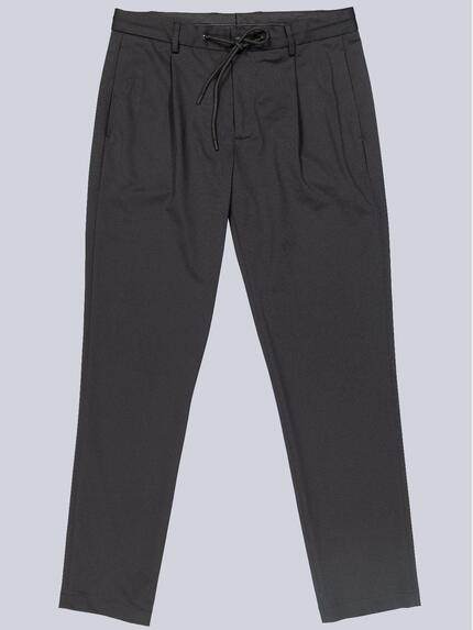 emilio adani Herren Anzug-Hose mit Tunnelzug Schwarz 39133 emilio adani Herren Anzug-Hose mit Tunnelzug Schwarz 39133