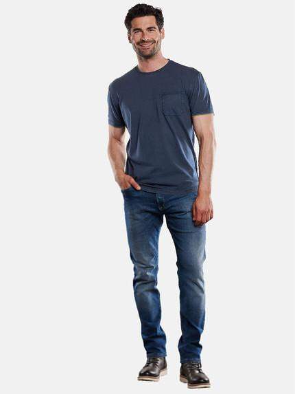 engbers Herren T-Shirt rundhals Indigoblau 31792 engbers Herren T-Shirt rundhals Indigoblau 31792