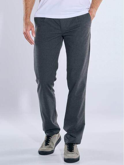 emilio adani Herren Anzughose slim fit Anthrazit 39824