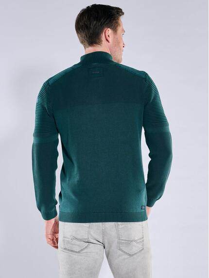 engbers Herren Pullover mit Polokragen Petrolblau 40085 engbers Herren Pullover mit Polokragen Petrolblau 40085
