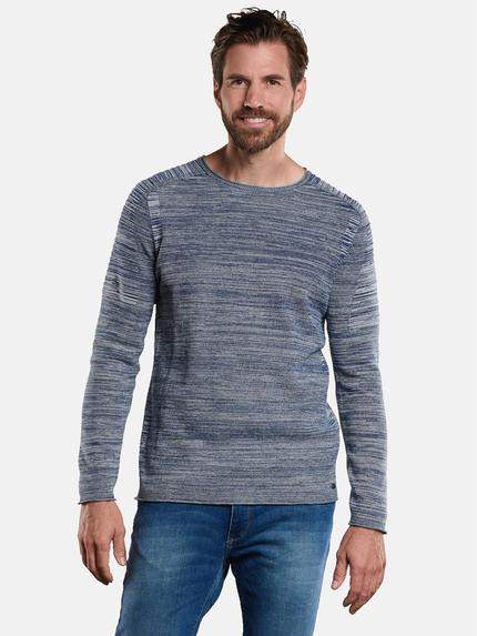 engbers Pullover meliert Indigoblau