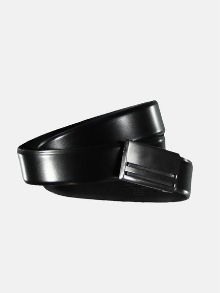 engbers Ledergürtel Basic Schwarz