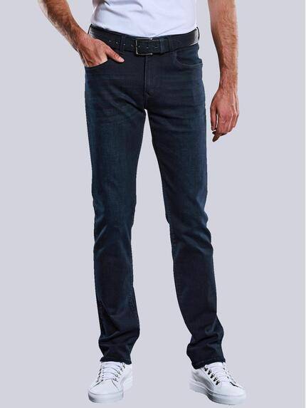 ENGBERS GERMANY Jeans aus edler Baumwolle Marineblau