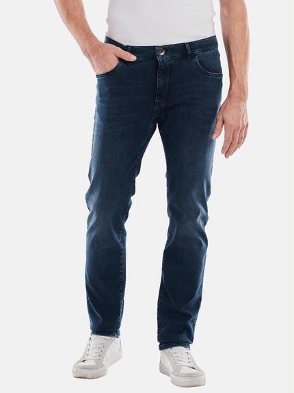 engbers Jeans regular Indigoblau