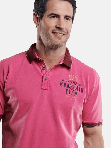 engbers Herren Poloshirt mit Konrasteffekten Rosa 29220 engbers Herren Poloshirt mit Konrasteffekten Rosa 29220