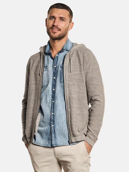 emilio adani Strick-Cardigan Braunbeige