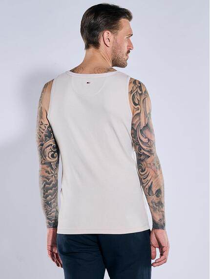 emilio adani Herren Rundhals T-Shirt Beige 38937 emilio adani Herren Rundhals T-Shirt Beige 38937
