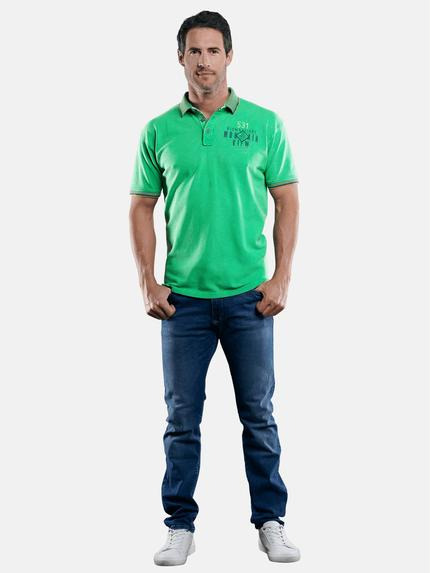 engbers Herren Poloshirt mit Konrasteffekten Grasgruen 29219 engbers Herren Poloshirt mit Konrasteffekten Grasgruen 29219