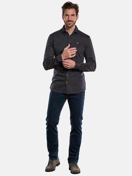 engbers Herren Langarm-Hemd in Jersey Qualität Saphirblau 32886 engbers Herren Langarm-Hemd in Jersey Qualität Saphirblau 32886