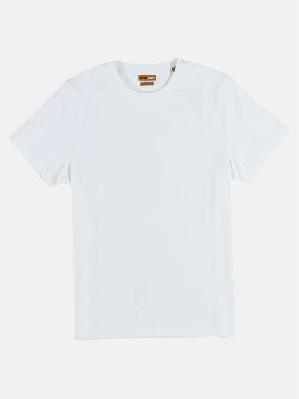 emilio adani Herren Shirt in hochwertiger Supima-Qualität Weiß 31474
