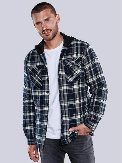 emilio adani Langarm-Hemd im Overshirt-Look Schwarz
